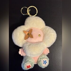 Fashion Vivienne Plush Bag Charm Keychain